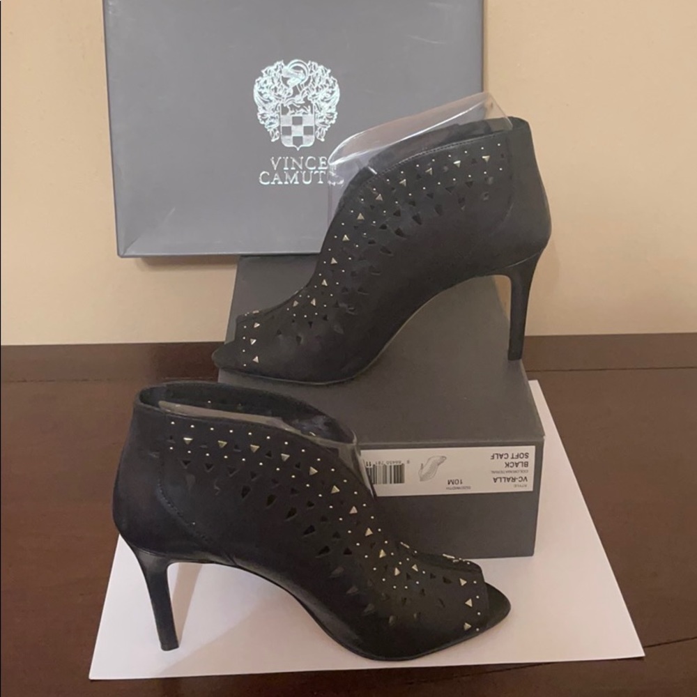 Vince Camuto Ralla Peep Toe Bootie